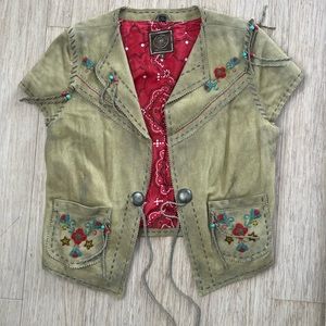 Double D Ranch Vest size Large